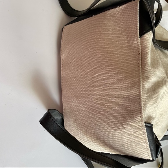 Deux Lux vegan leather & canvas backpack - Picture 7 of 7